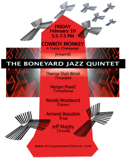Boneyard Jazz Quintet with Ray Sasaki - poster