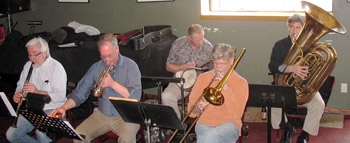 Traditional Jazz Orchestra - Randy Salman, Jeff Helgesen, Mike Miller, Morgan Powell, Dan Anderson